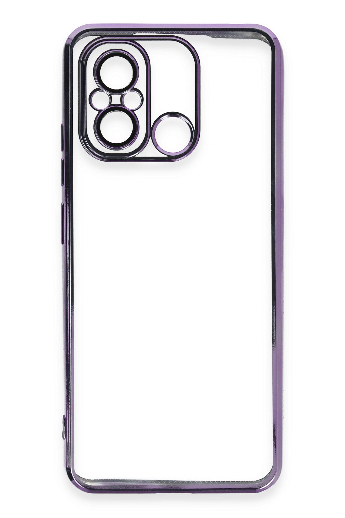 Newface Xiaomi Redmi 12C Kılıf Volet Silikon - Siyah