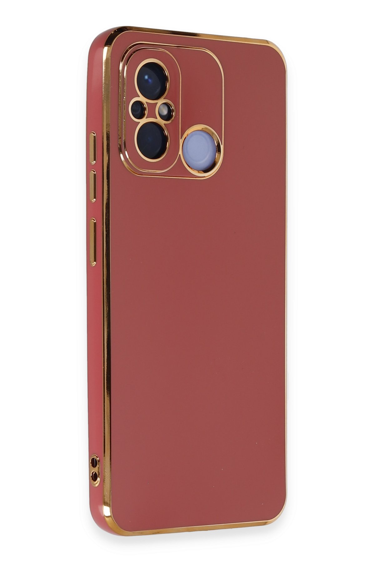 Newface Xiaomi Redmi 12C Kılıf Volet Silikon - Mavi