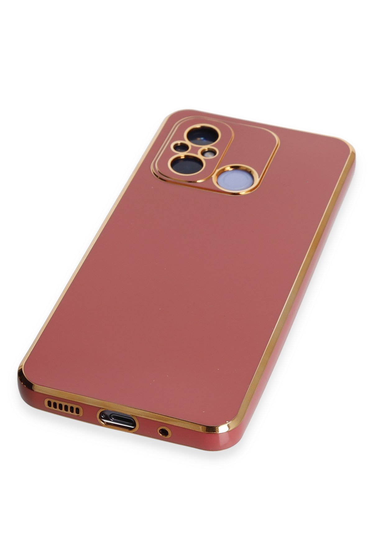 Newface Xiaomi Redmi 12C Kılıf Volet Silikon - Mavi