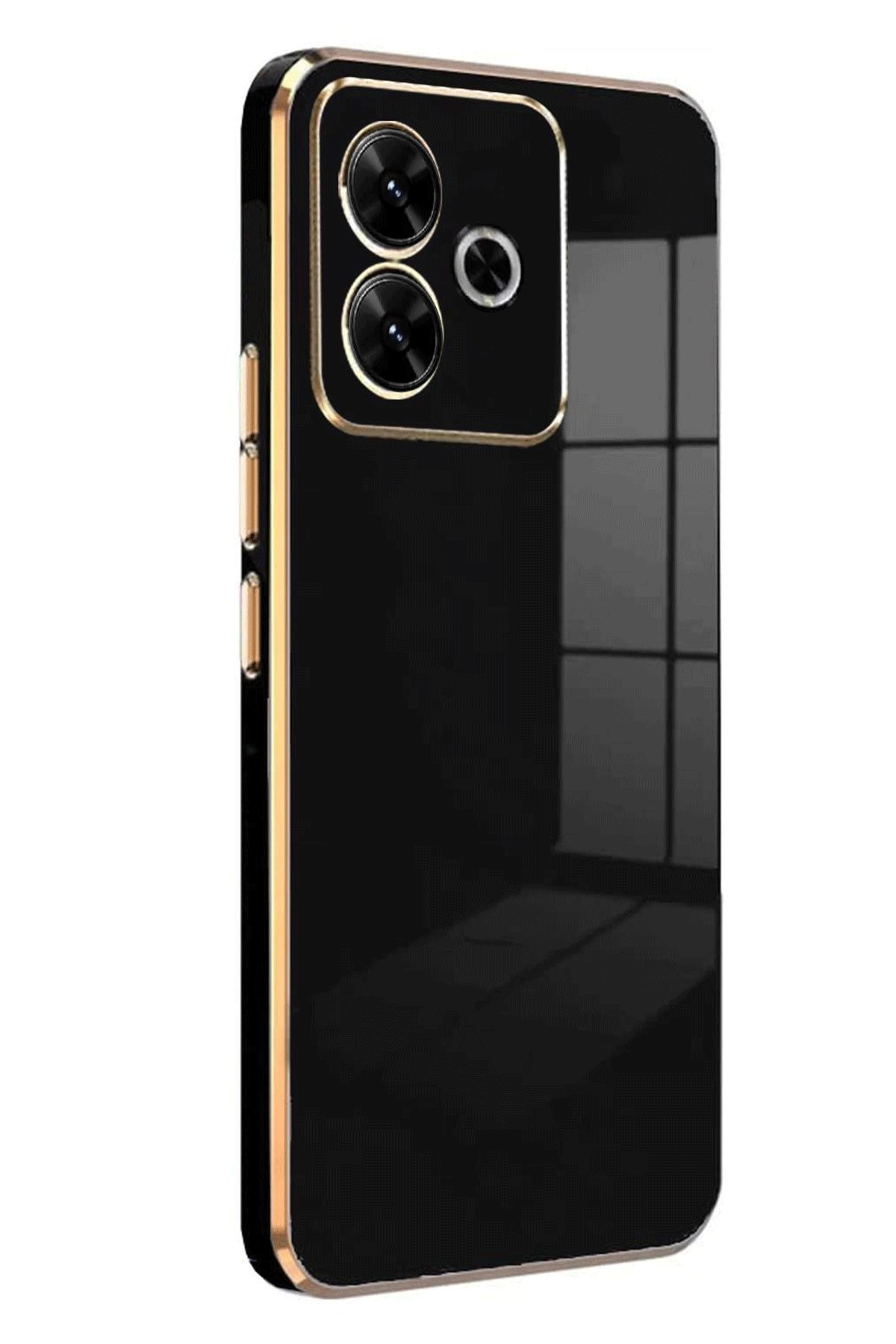 Newface Xiaomi Redmi 13 4G Kılıf Volet Silikon - Beyaz