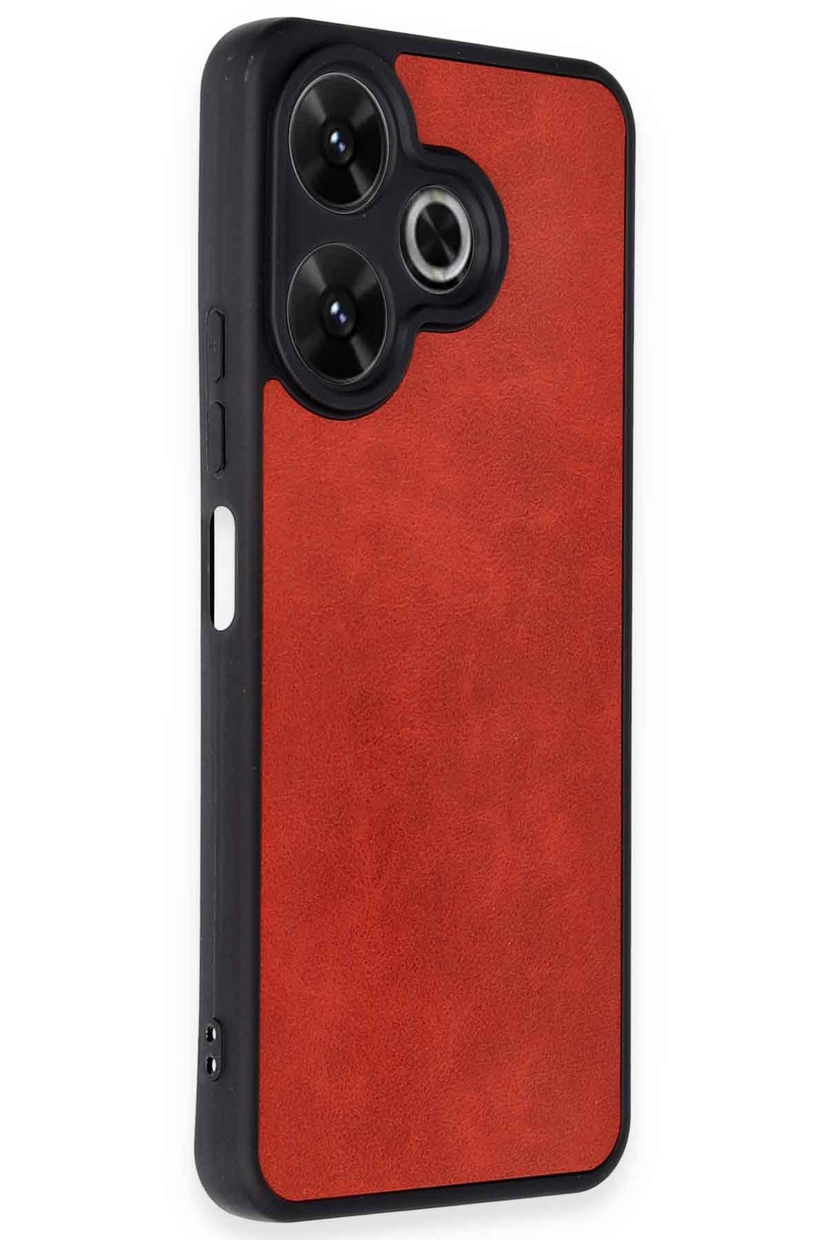 Newface Xiaomi Redmi 13 4G Kılıf First Silikon - Koyu Yeşil