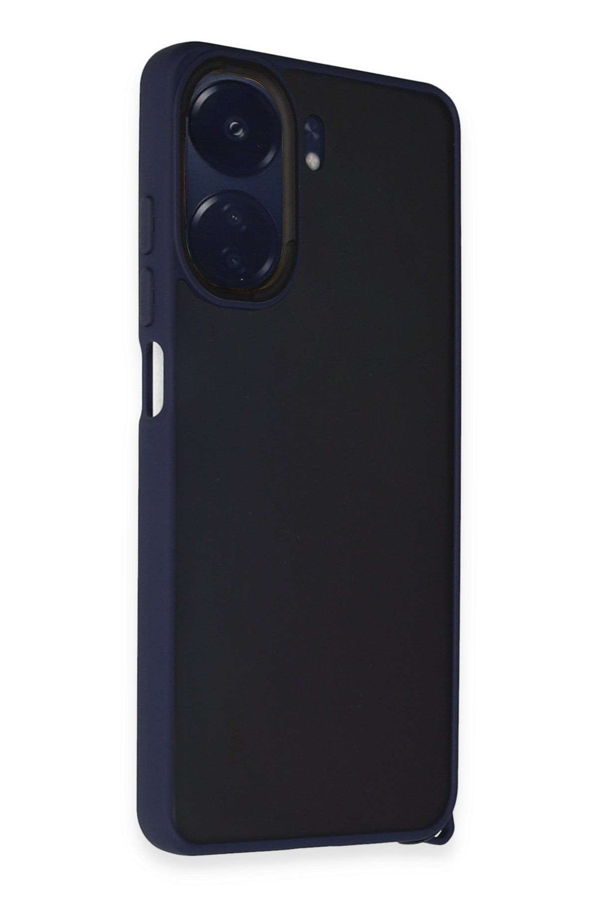 Newface Xiaomi Poco C65 Kılıf Zuma Kartvizitli Yüzüklü Silikon - Lila