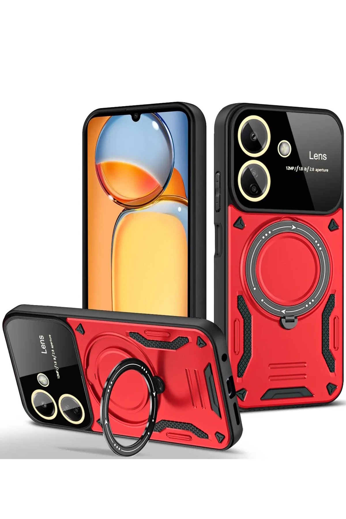 Newface Xiaomi Poco C65 Kılıf Petro Silikon - Lacivert