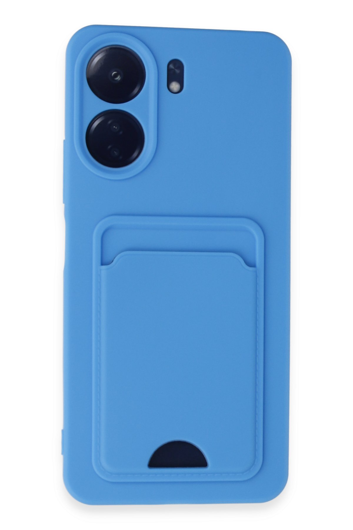 Newface Xiaomi Redmi 13C Kılıf Zuma Kartvizitli Yüzüklü Silikon - Pembe