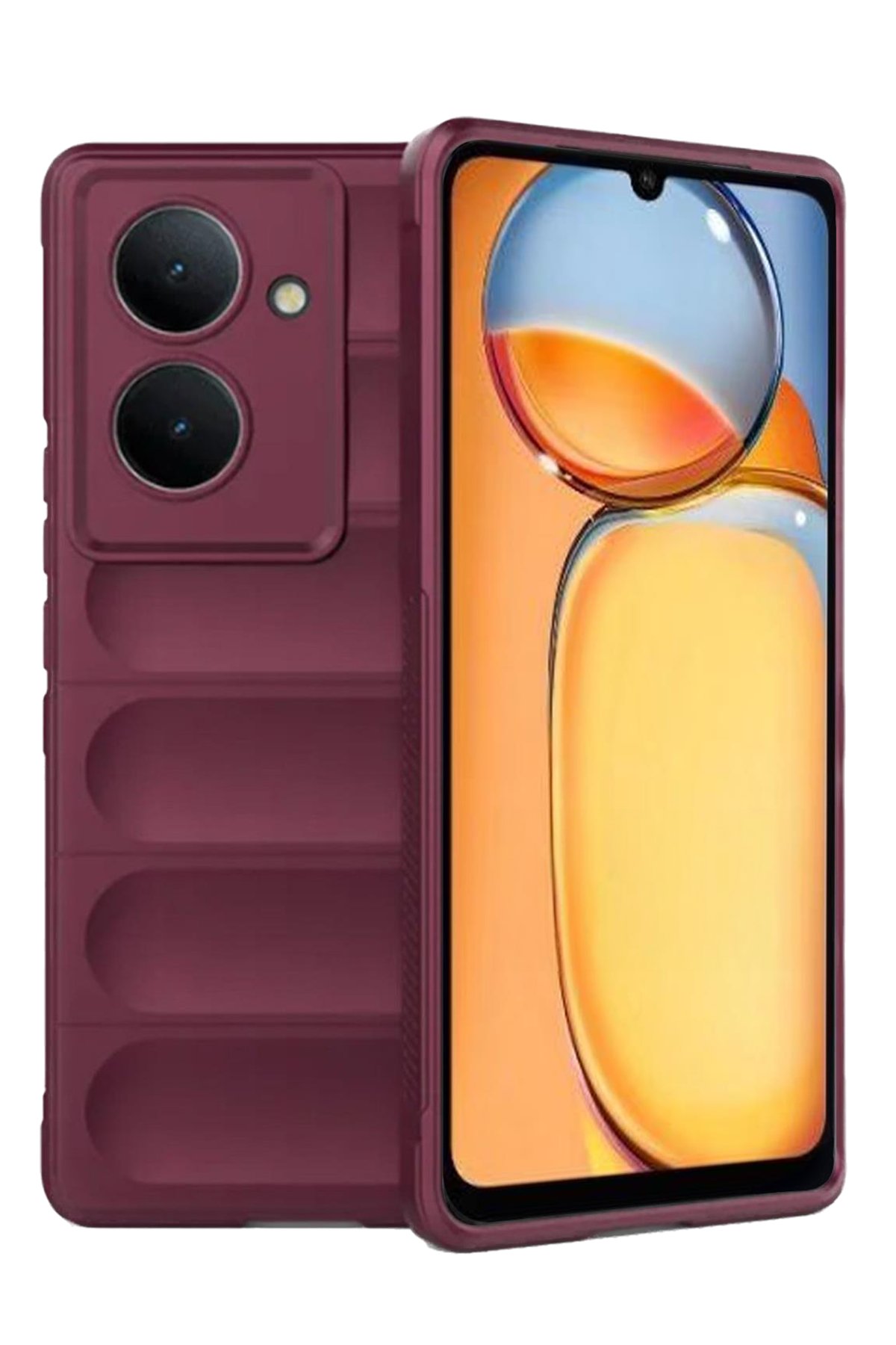 Newface Xiaomi Redmi 13C Kılıf First Silikon - Lila