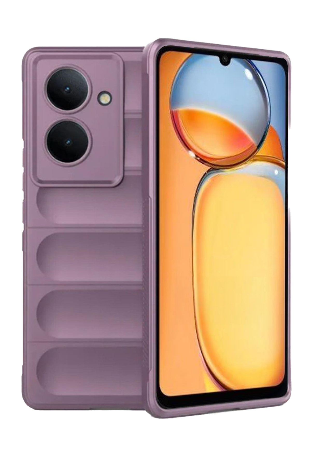 Newface Xiaomi Redmi 13C Kılıf Flip Cover - Taba