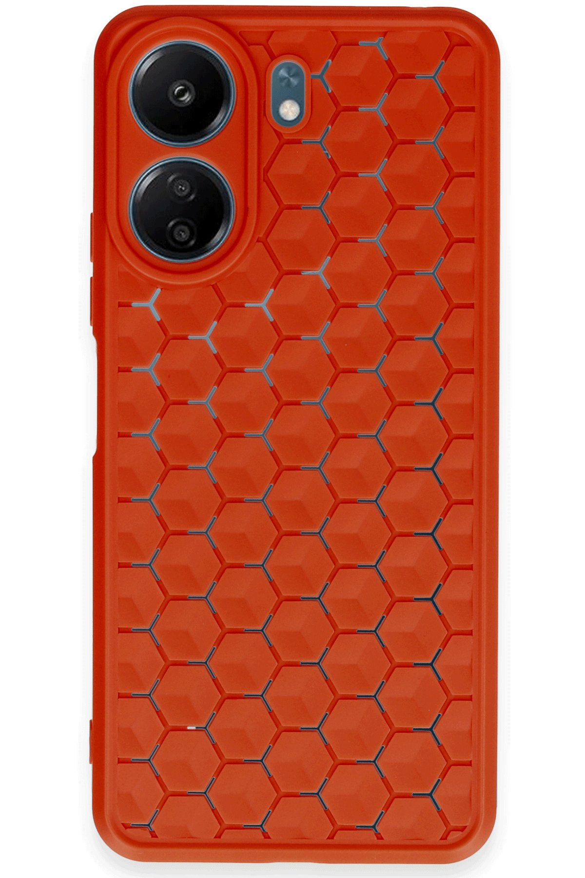 Newface Xiaomi Redmi 13C Kılıf Nano içi Kadife Silikon - Lacivert