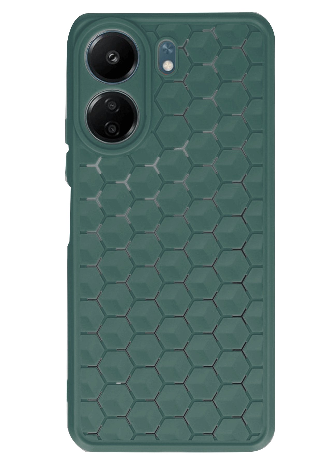 Newface Xiaomi Redmi 13C Kılıf Petro Silikon - Kırmızı