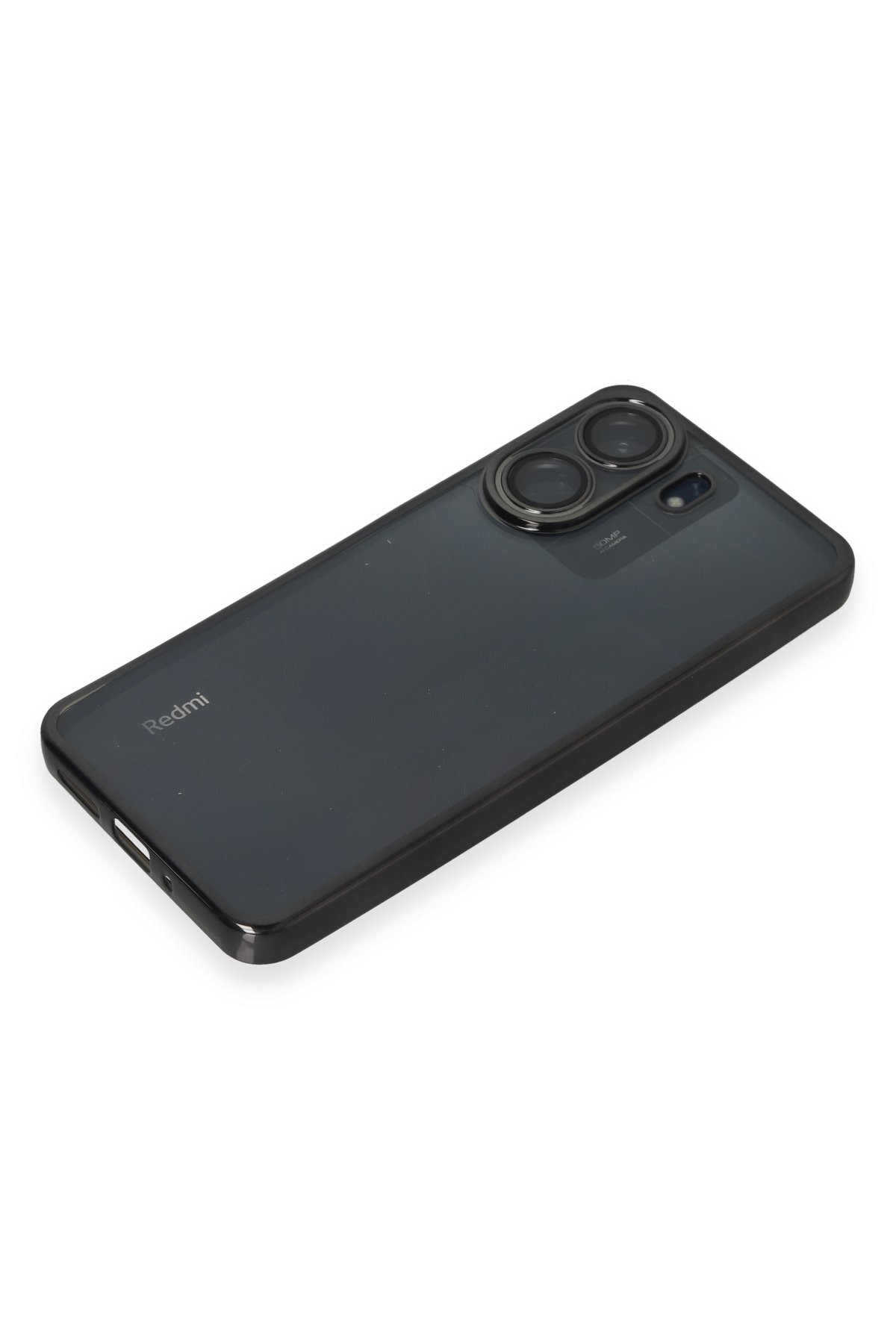 Newface Xiaomi Redmi 13C Kılıf Zuma Kartvizitli Yüzüklü Silikon - Pembe