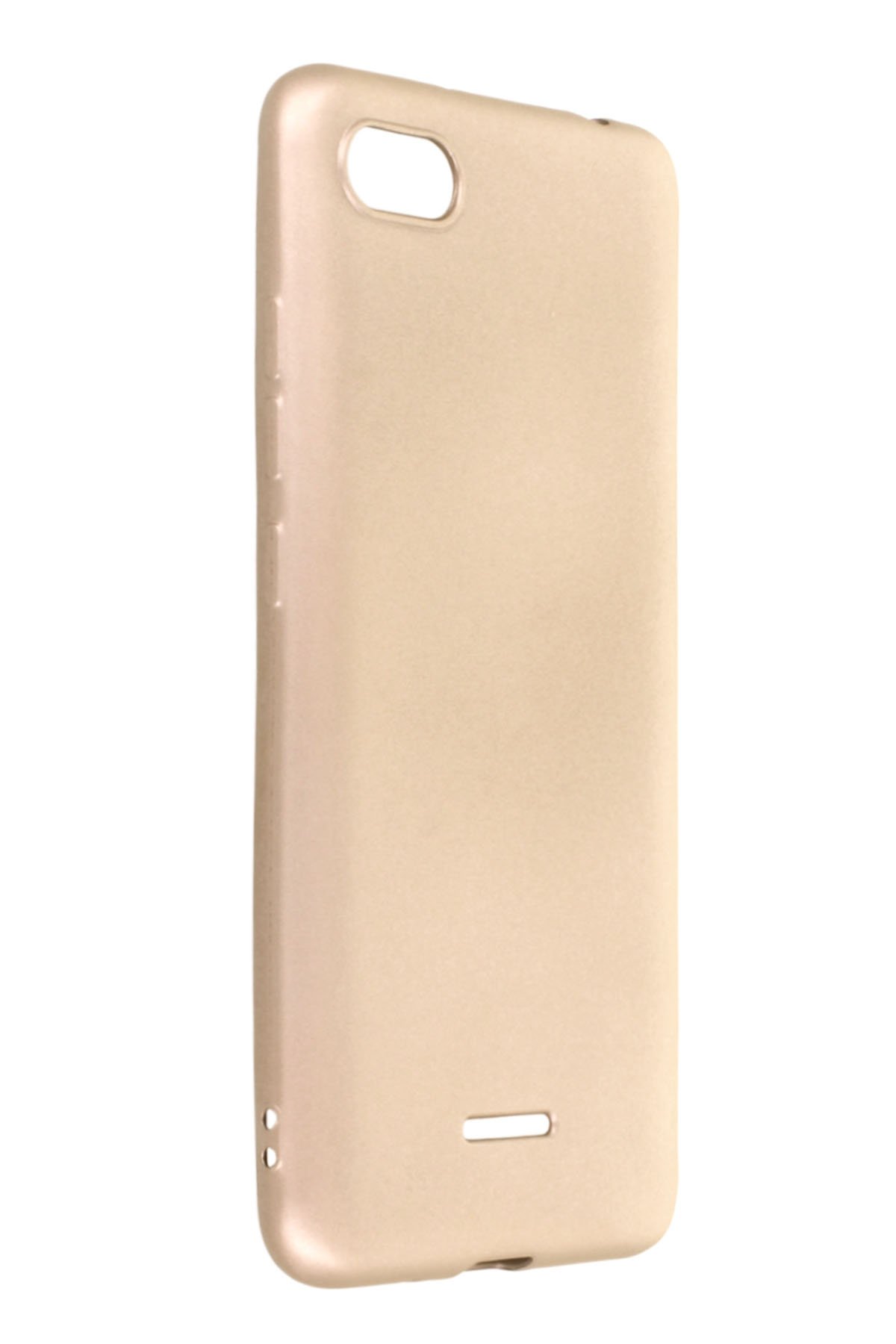 Newface Xiaomi Redmi 6A Kılıf First Silikon - Gold