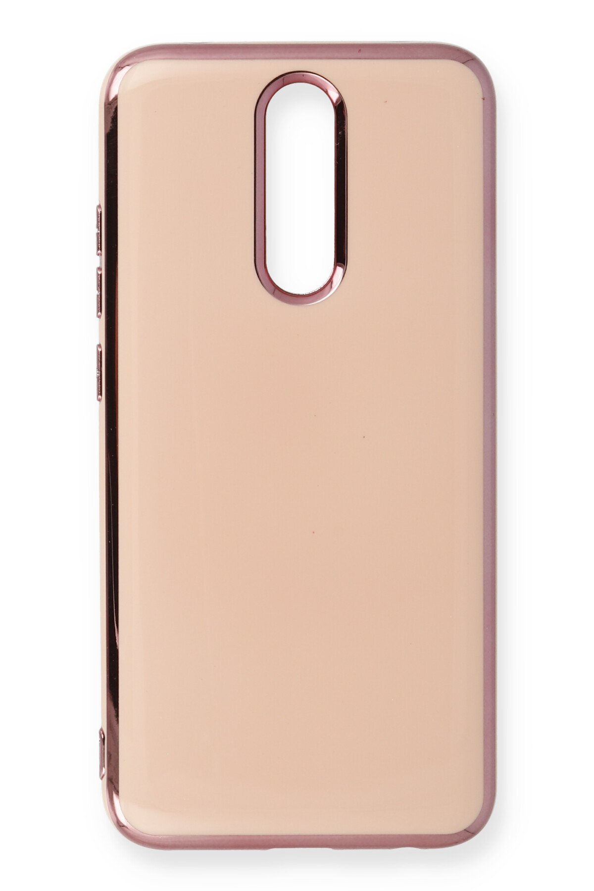 Newface Xiaomi Redmi 8 Kılıf İkon Silikon - Rose Gold