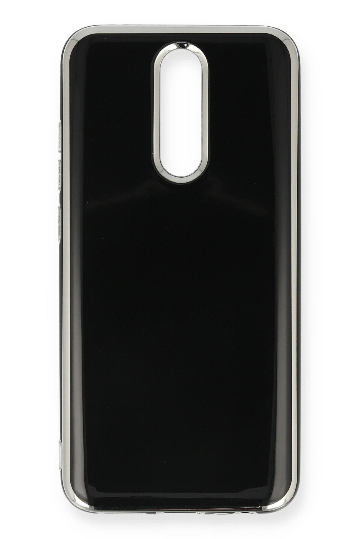 Newface Xiaomi Redmi 8 Kılıf İkon Silikon - Siyah