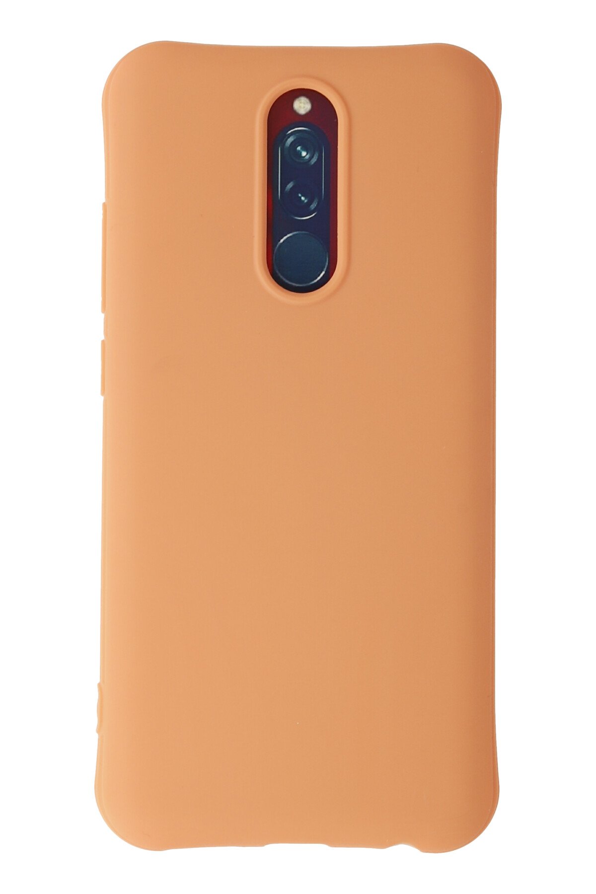 Newface Xiaomi Redmi 8 Kılıf First Silikon - Turuncu