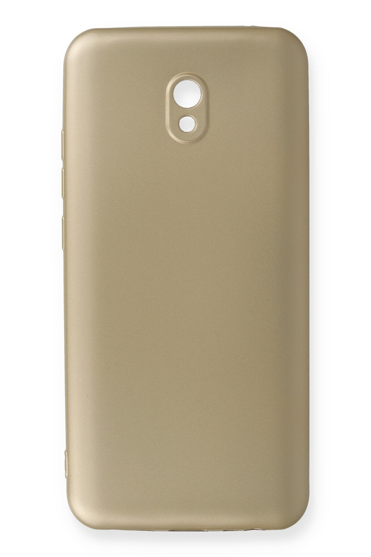 Newface Xiaomi Redmi 8A Kılıf Ottoman Kumaş Silikon - Siyah