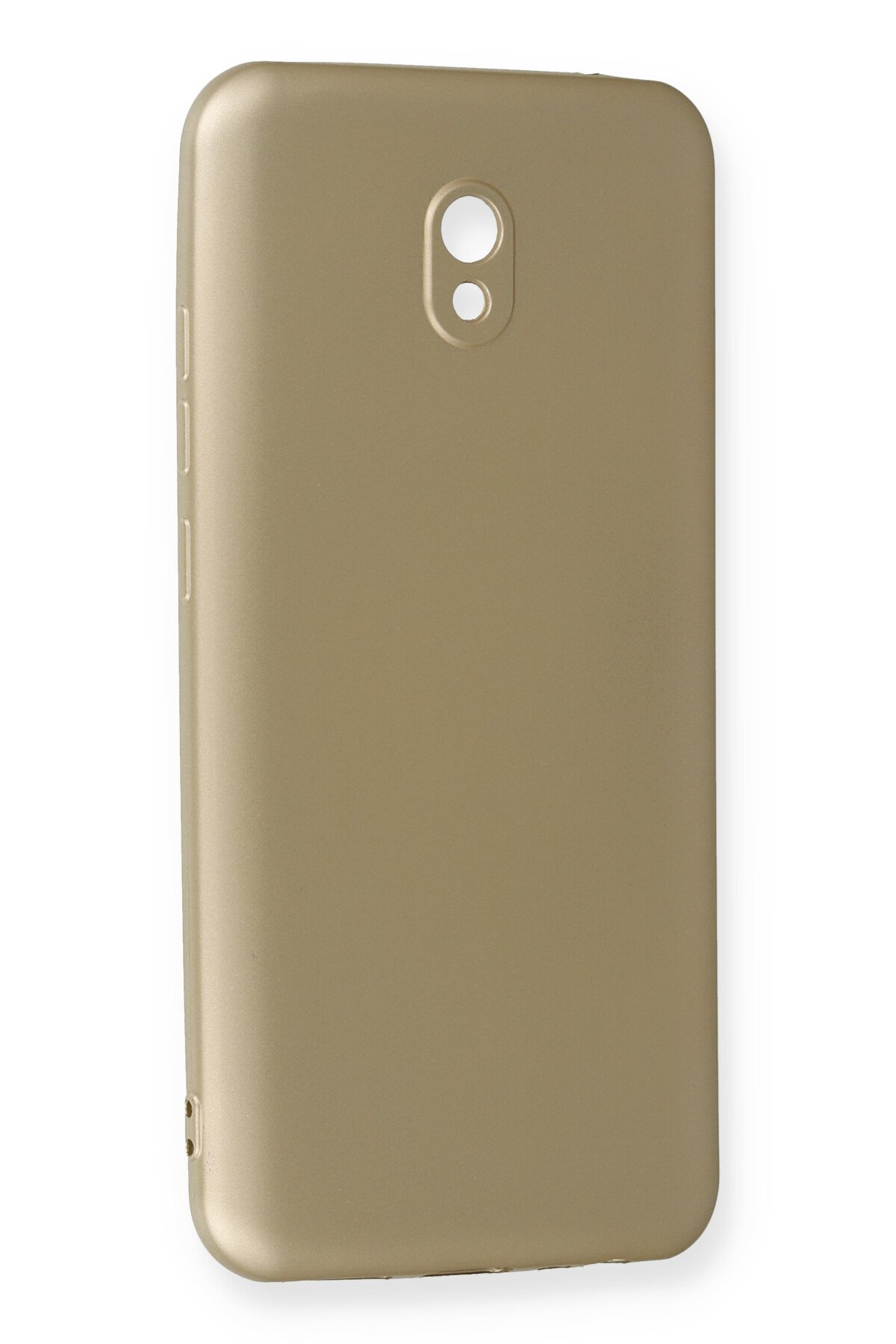 Newface Xiaomi Redmi 8A Kılıf Ottoman Kumaş Silikon - Siyah