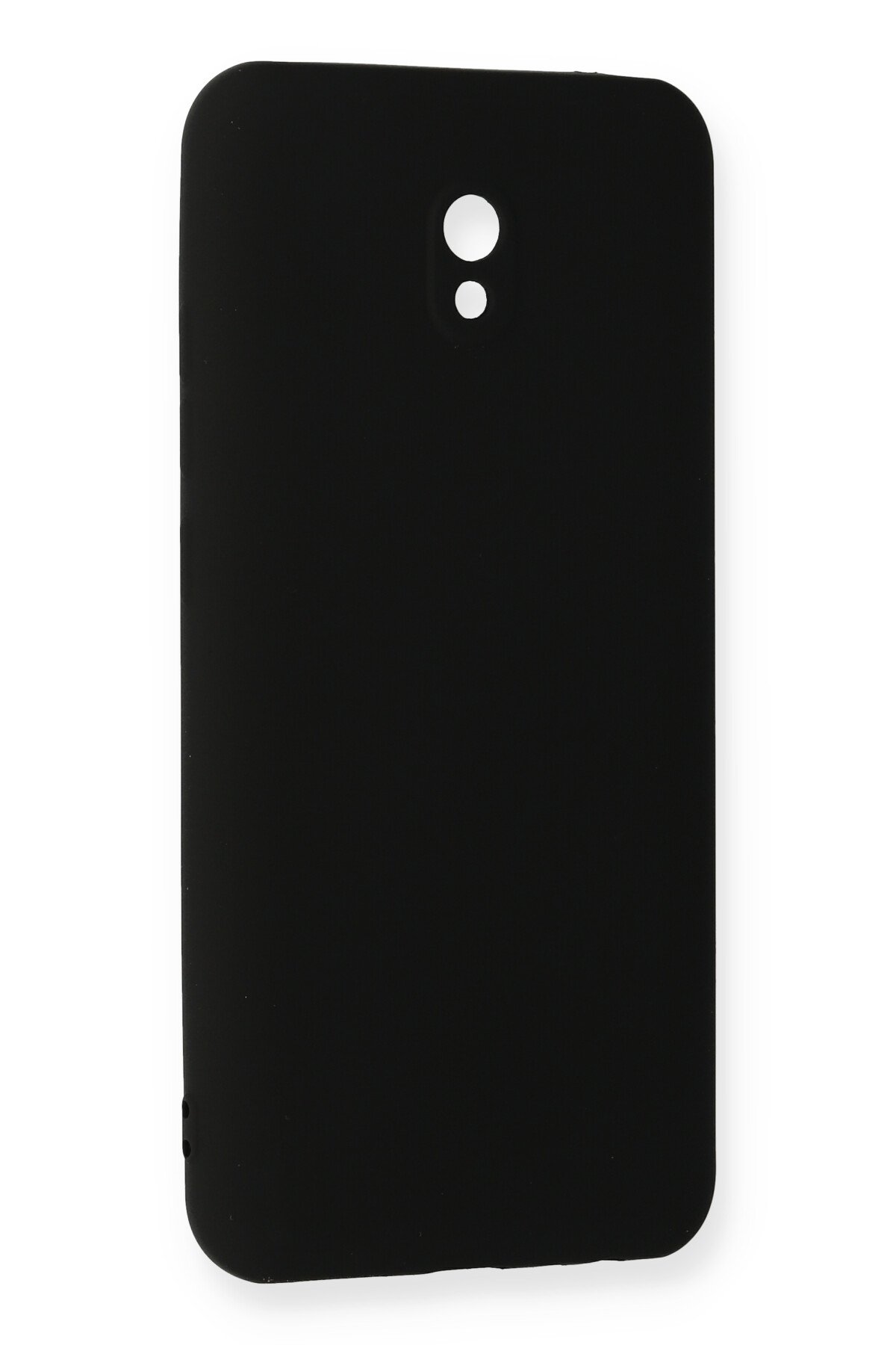 Newface Xiaomi Redmi 8A Kılıf Ottoman Kumaş Silikon - Krem