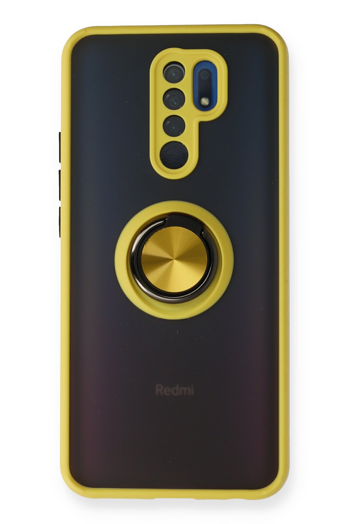 Newface Xiaomi Redmi 9 Kılıf Platin Silikon - Kırmızı