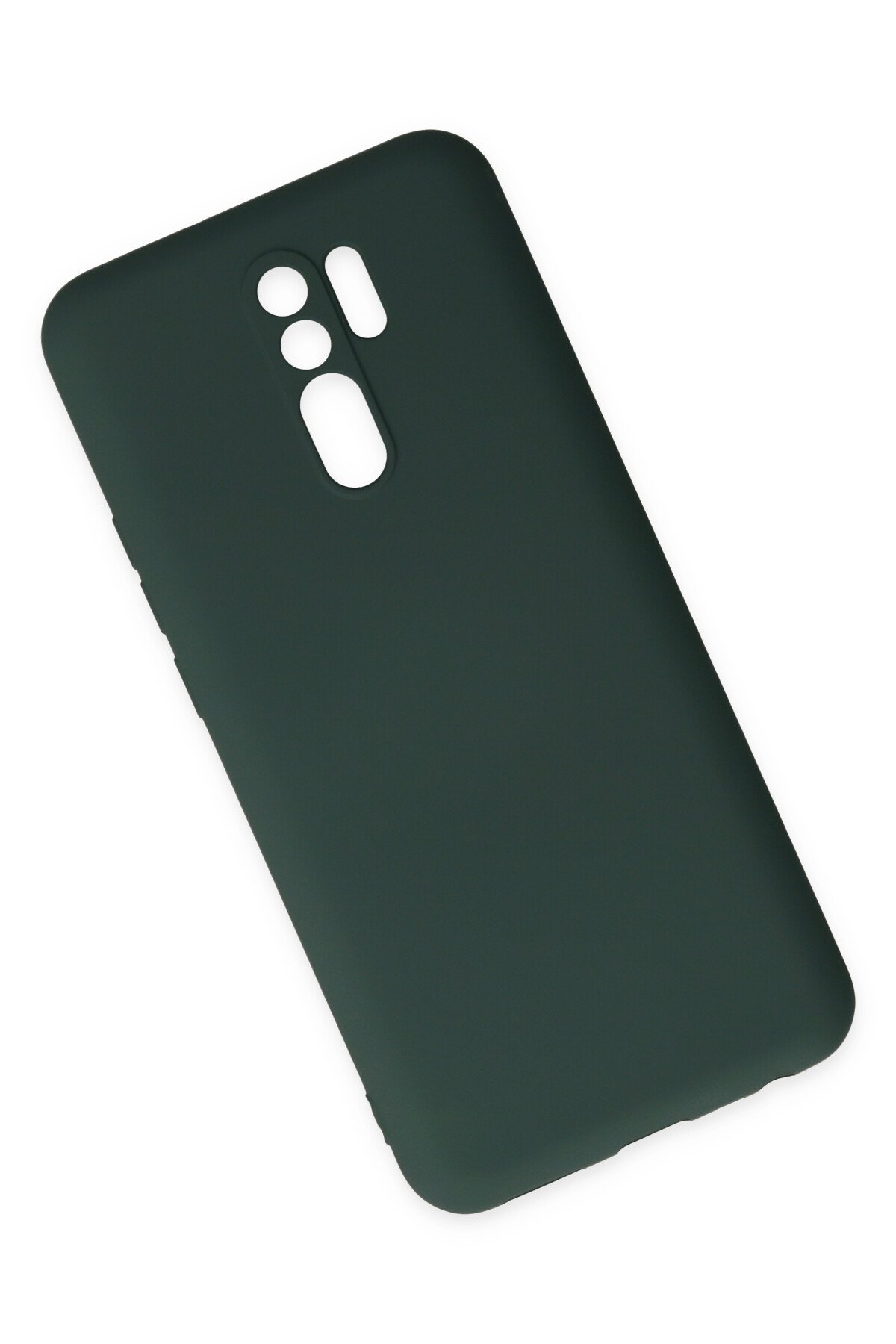 Newface Xiaomi Redmi 9 Kılıf Nano içi Kadife Silikon - Sarı