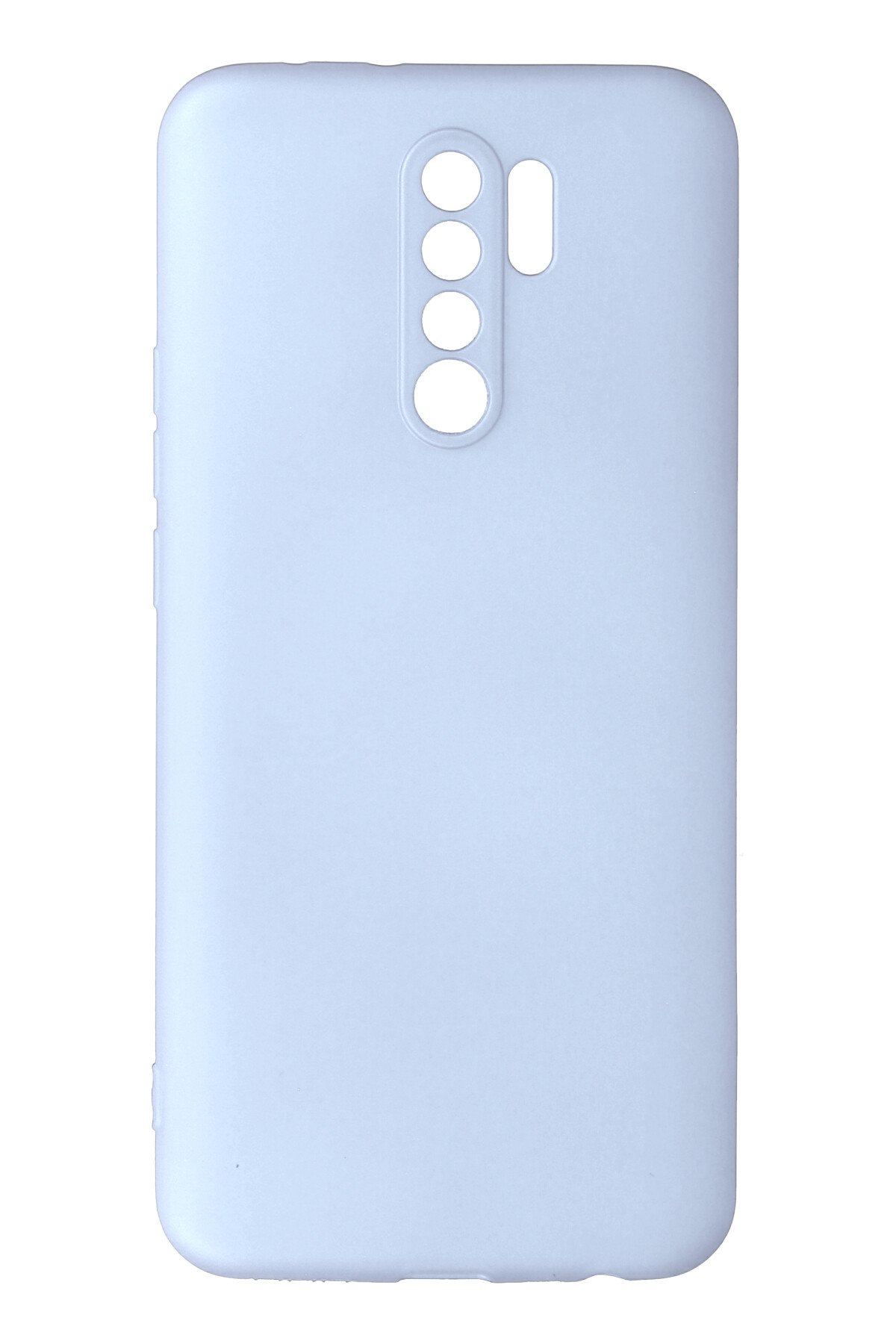 Newface Xiaomi Redmi 9 Kılıf Nano içi Kadife  Silikon - Lila
