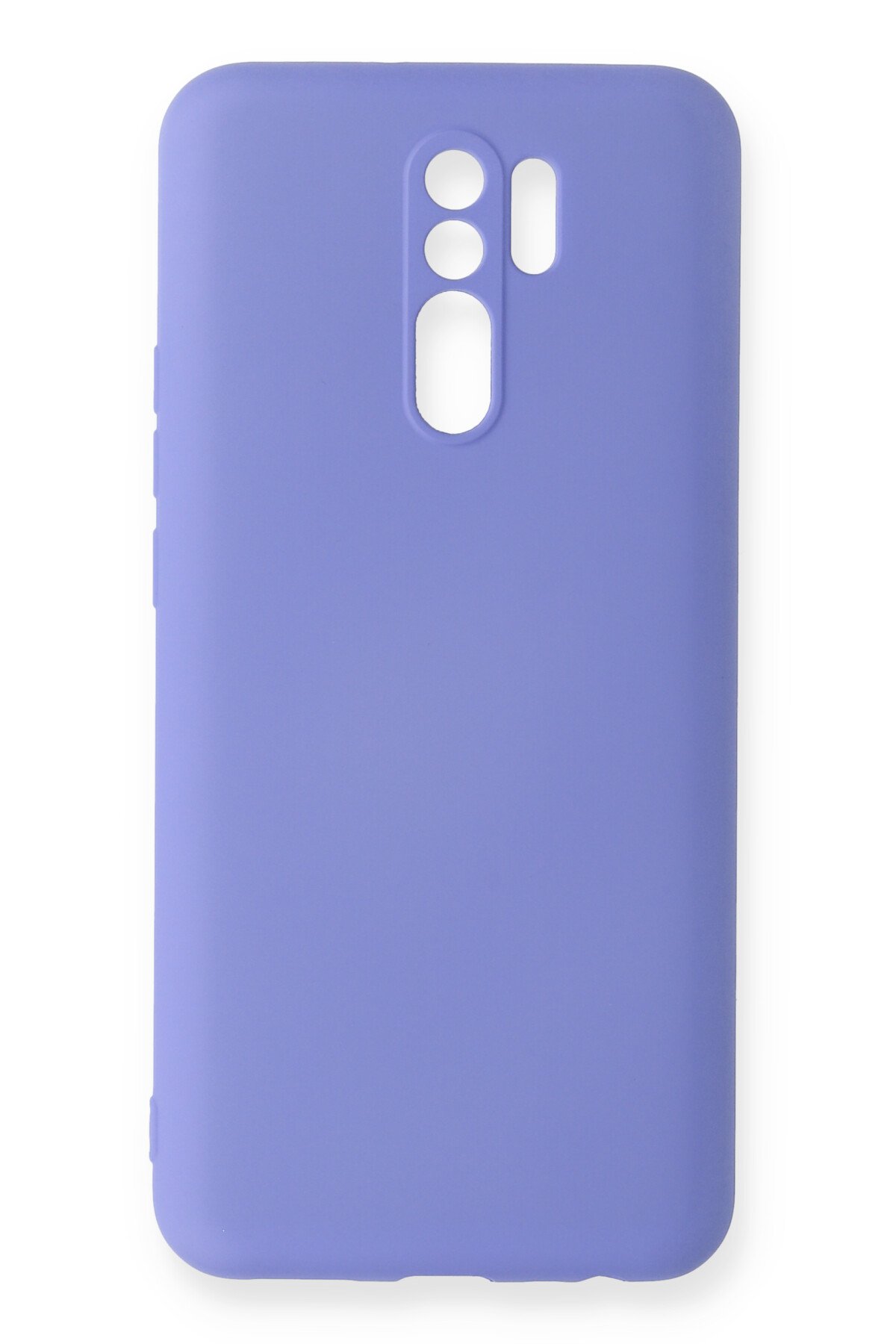 Newface Xiaomi Redmi 9 Kılıf Nano içi Kadife Silikon - Pudra