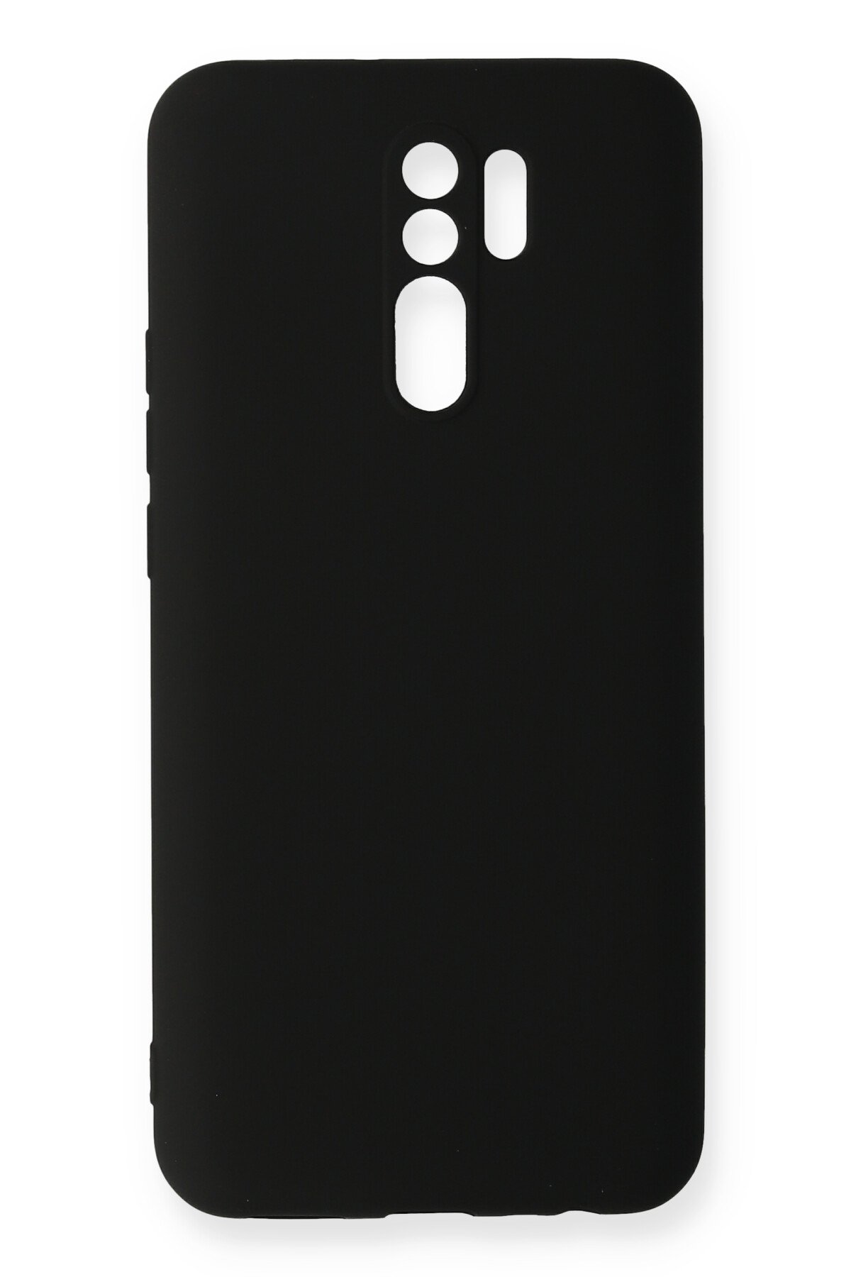 Newface Xiaomi Redmi 9 Kılıf Nano içi Kadife  Silikon - Turuncu
