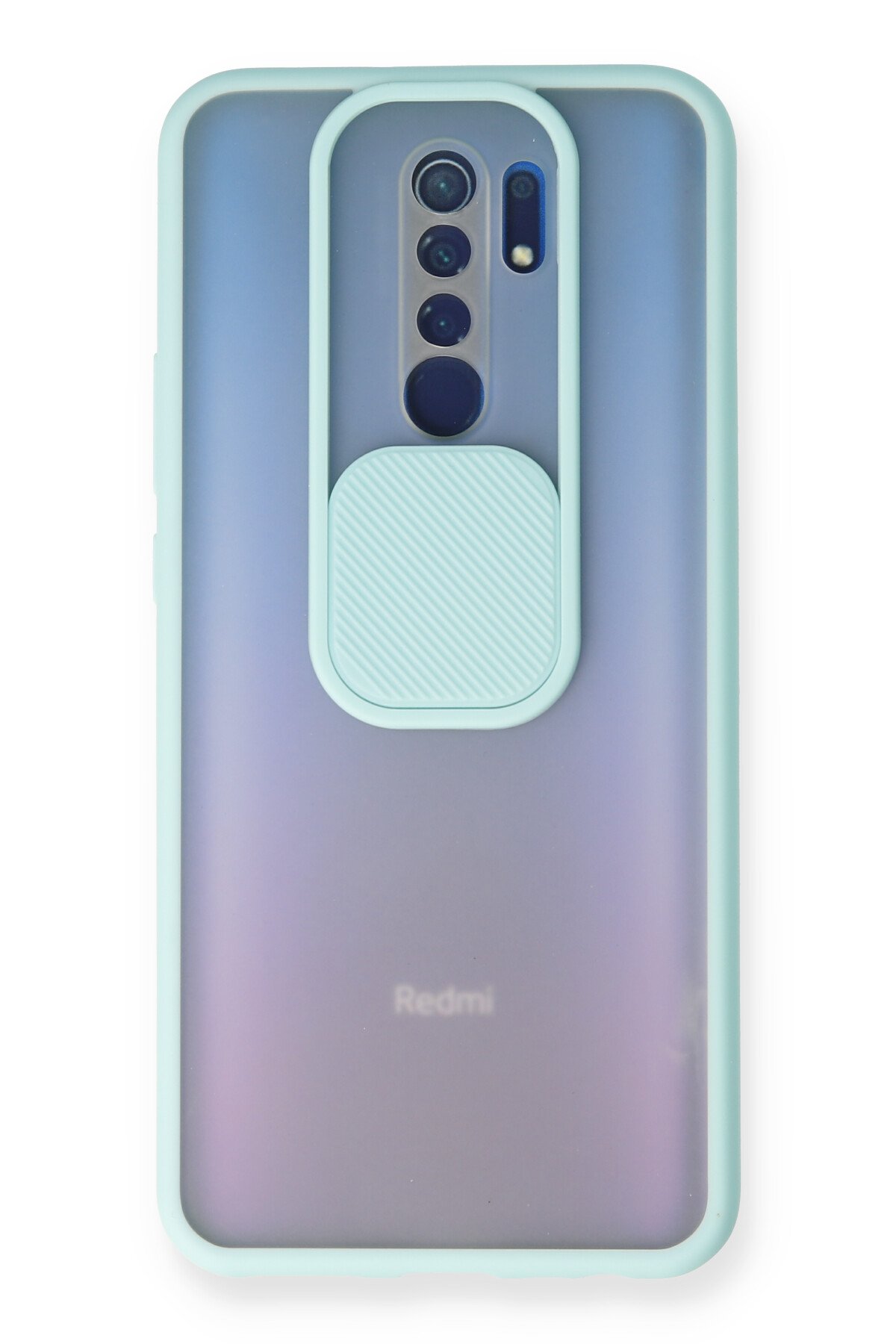 Newface Xiaomi Redmi 9 Kılıf Platin Silikon - Sarı