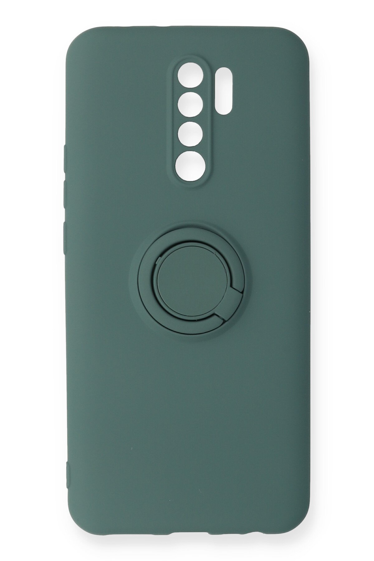 Newface Xiaomi Redmi 9 Kılıf Palm Buzlu Kamera Sürgülü Silikon - Pembe