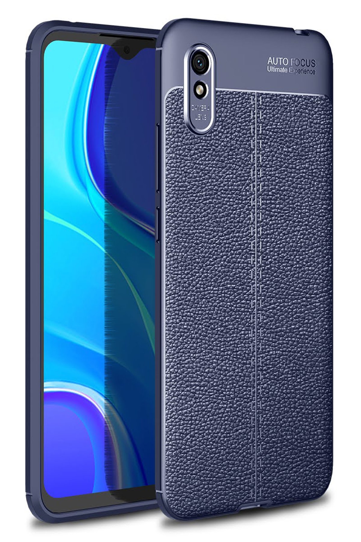 Newface Xiaomi Redmi 9A Kılıf Trend S Plus Kapaklı Kılıf - Siyah