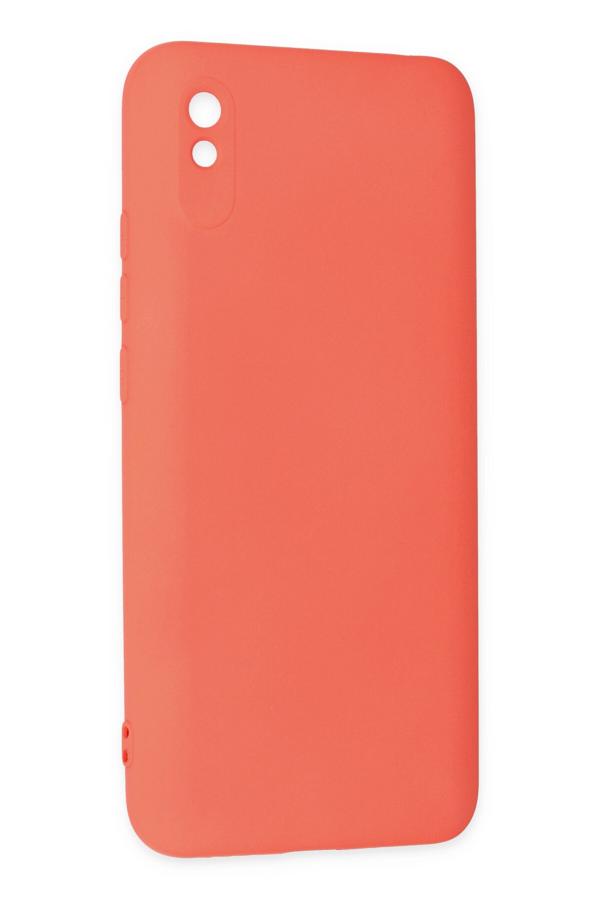 Newface Xiaomi Redmi 9A Kılıf Nano içi Kadife  Silikon - Mavi