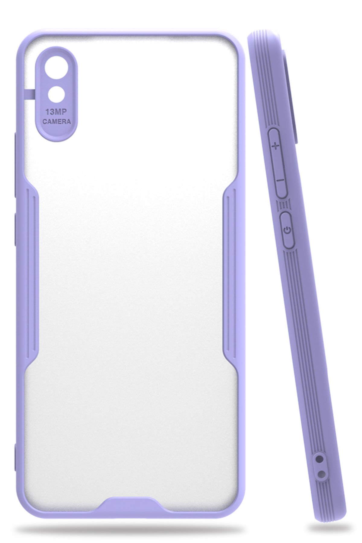 Newface Xiaomi Redmi 9A Kılıf Mega Standlı Silikon - Yeşil