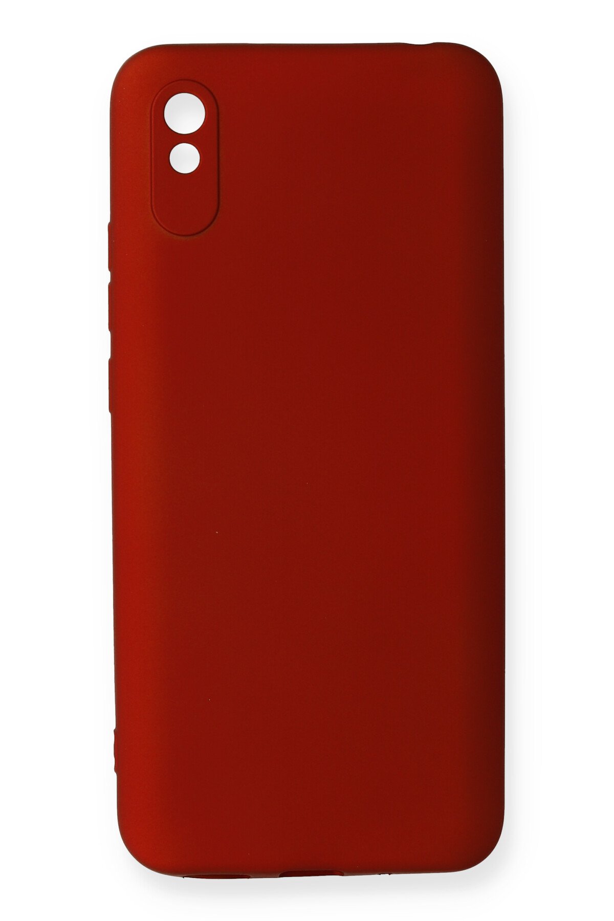 Newface Xiaomi Redmi 9A Kılıf Miami Şeffaf Silikon - Siyah