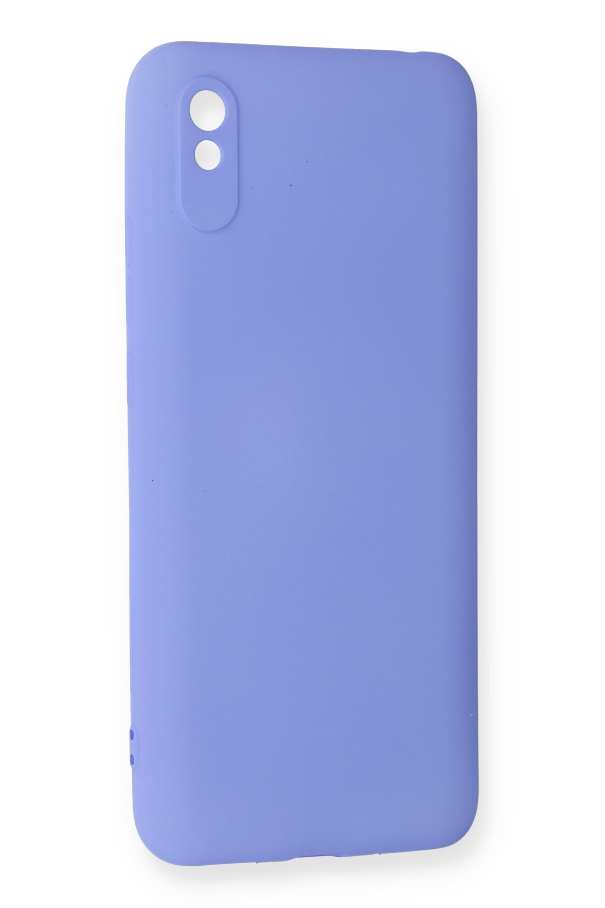 Newface Xiaomi Redmi 9A Kılıf Montreal Yüzüklü Silikon Kapak - Kırmızı