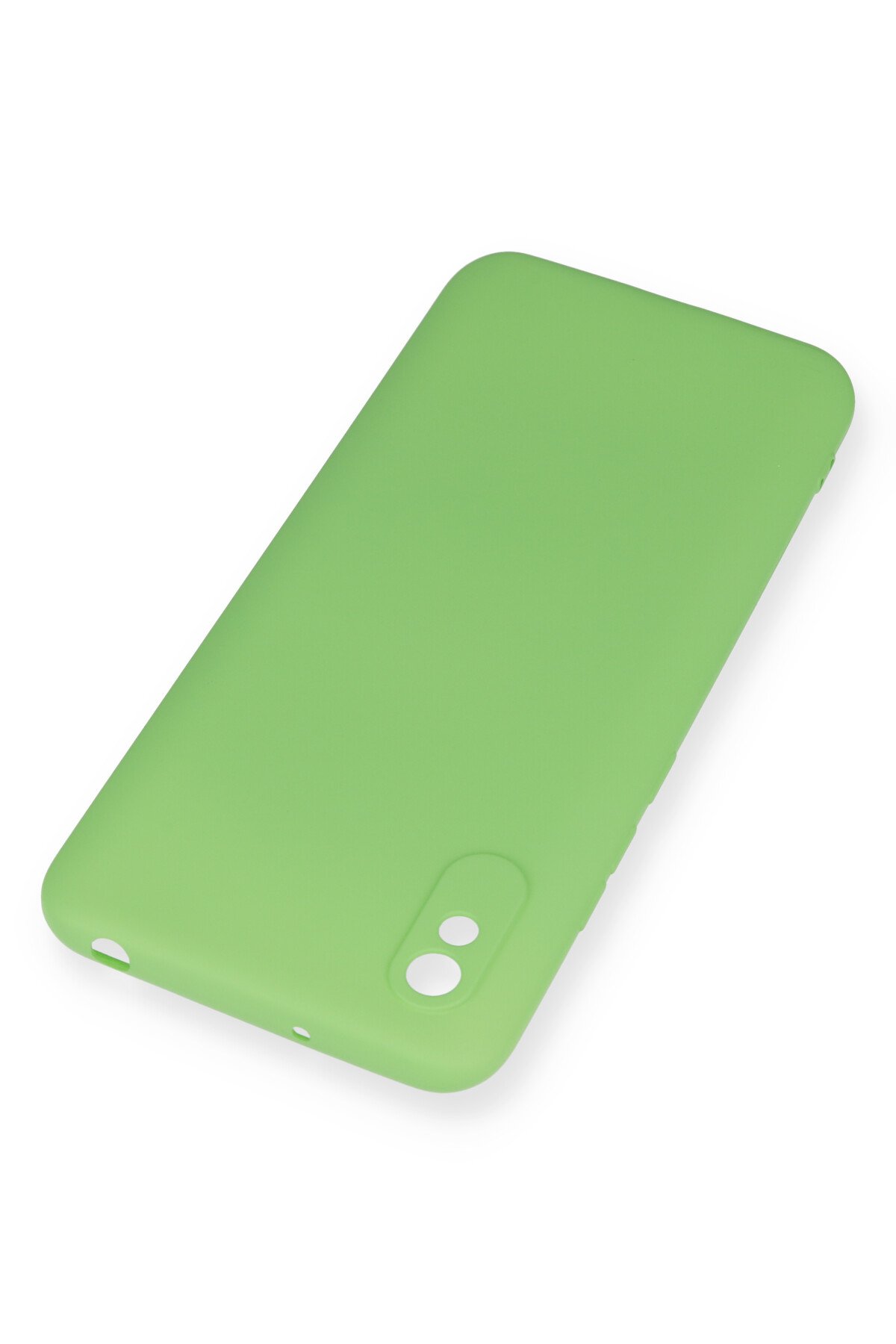 Newface Xiaomi Redmi 9A Kılıf Nano içi Kadife Silikon - Pudra