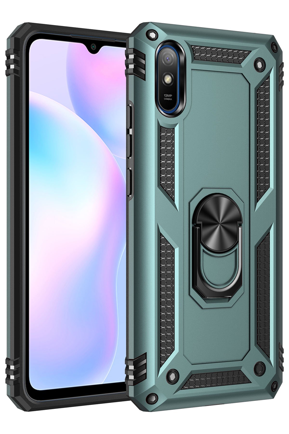 Newface Xiaomi Redmi 9A Kılıf First Silikon - Siyah