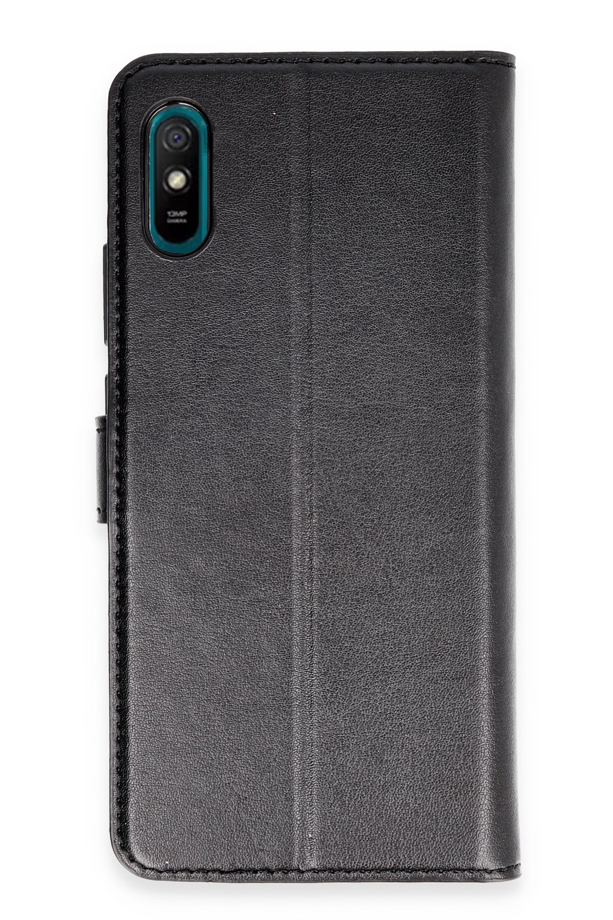 Newface Xiaomi Redmi 9A Kılıf Mega Standlı Silikon - Mavi