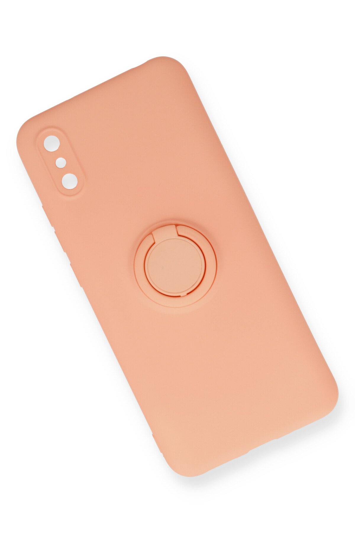 Newface Xiaomi Redmi 9A Kılıf Optimum Silikon - Kırmızı