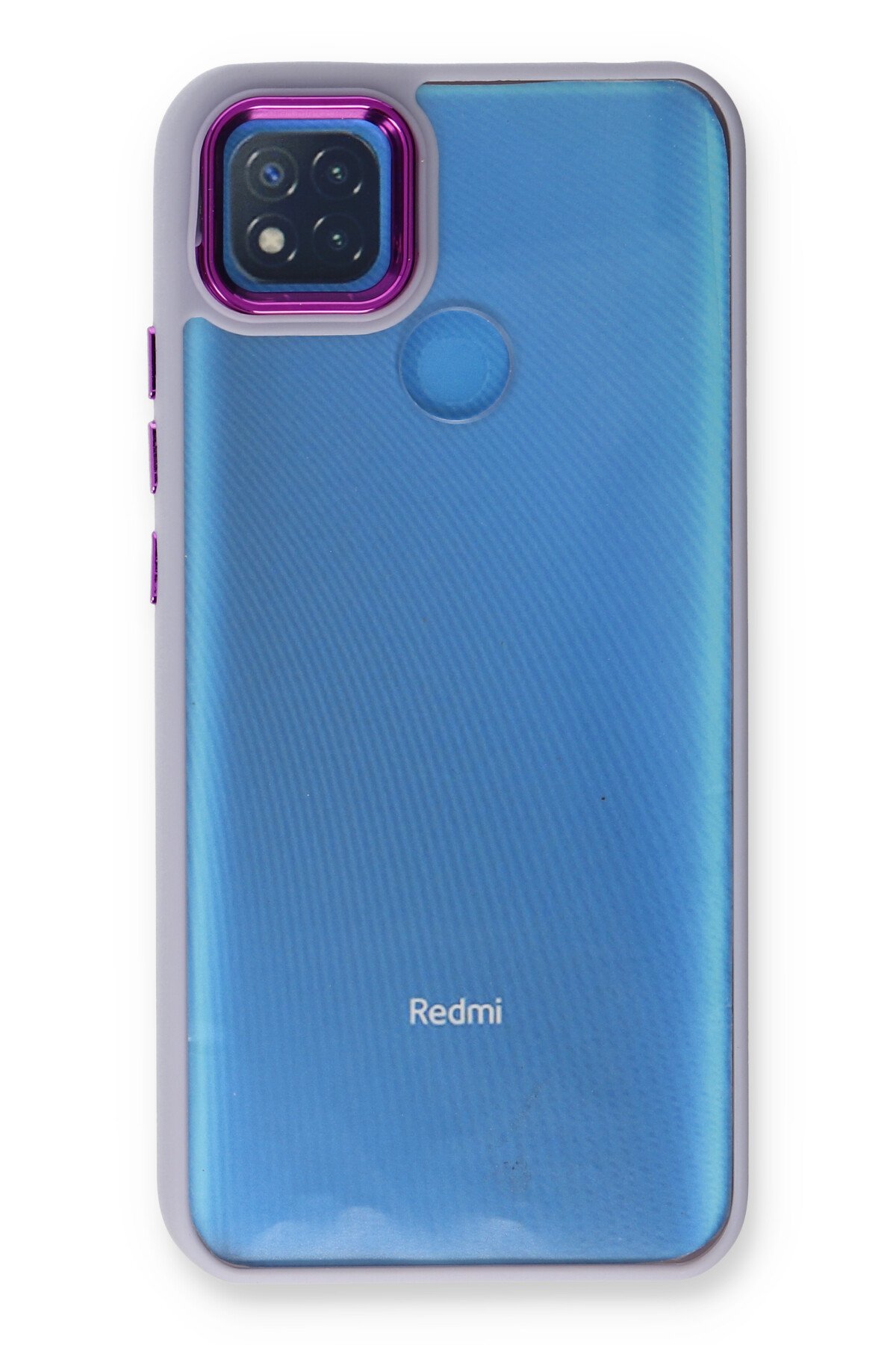 Newface Xiaomi Redmi 9C Kılıf Zuma Kartvizitli Yüzüklü Silikon - Lacivert