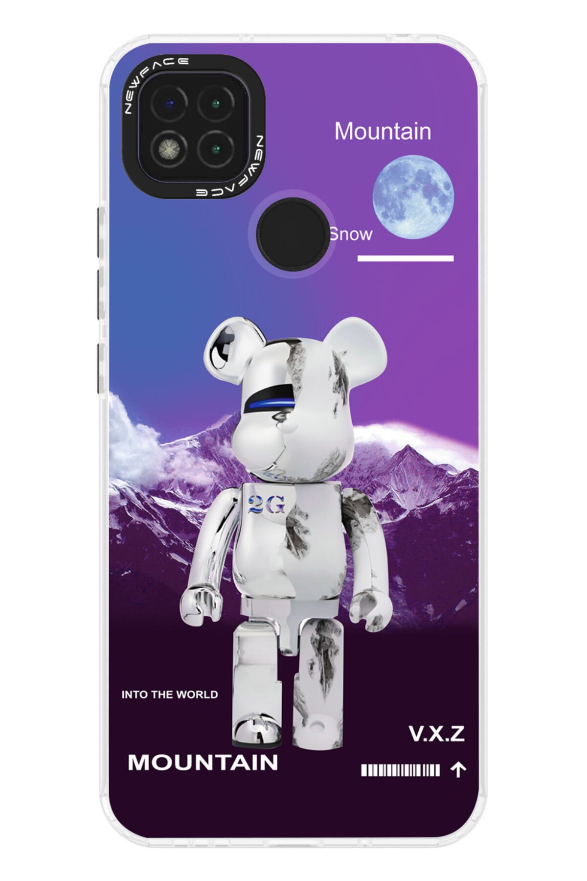 Newface Xiaomi Redmi 9C Kılıf Kelvin Kartvizitli Silikon - Koyu Yeşil