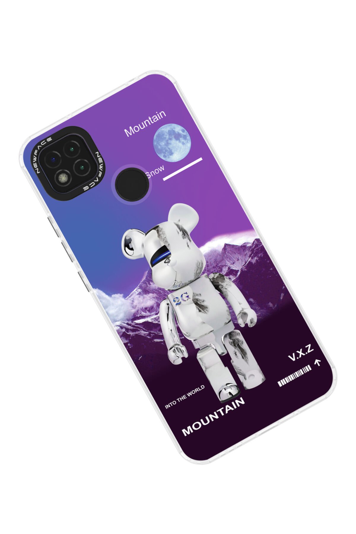 Newface Xiaomi Redmi 9C Kılıf Kelvin Kartvizitli Silikon - Koyu Yeşil