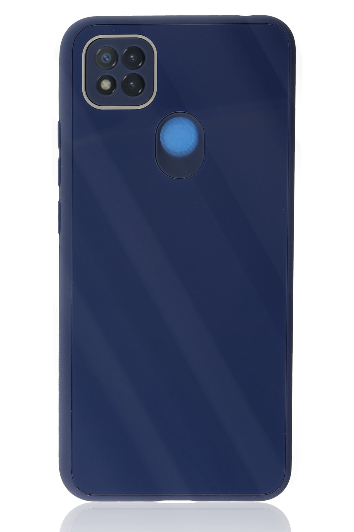 Newface Xiaomi Redmi 9C Kılıf Nano içi Kadife Silikon - Mor