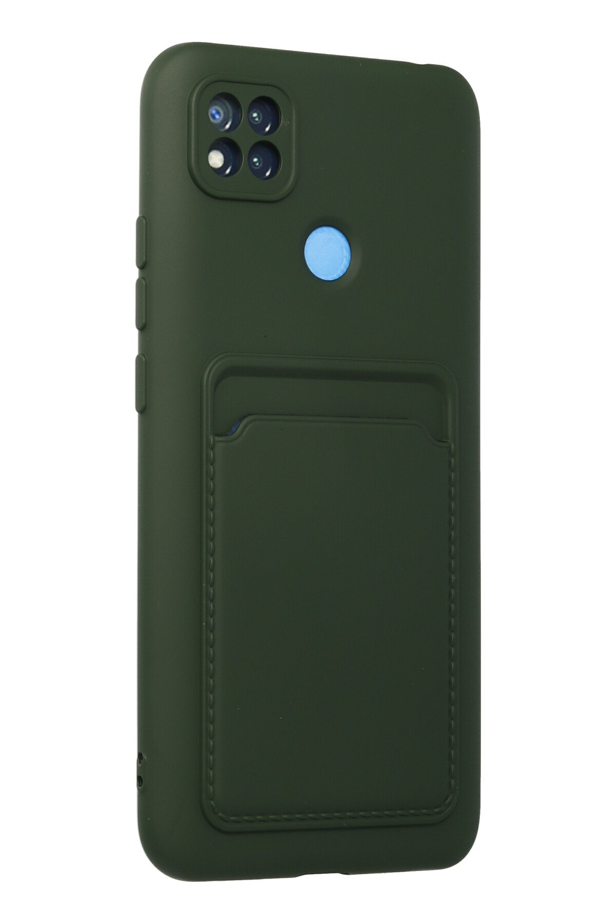 Newface Xiaomi Redmi 9C Kılıf Volet Silikon - Açık Yeşil