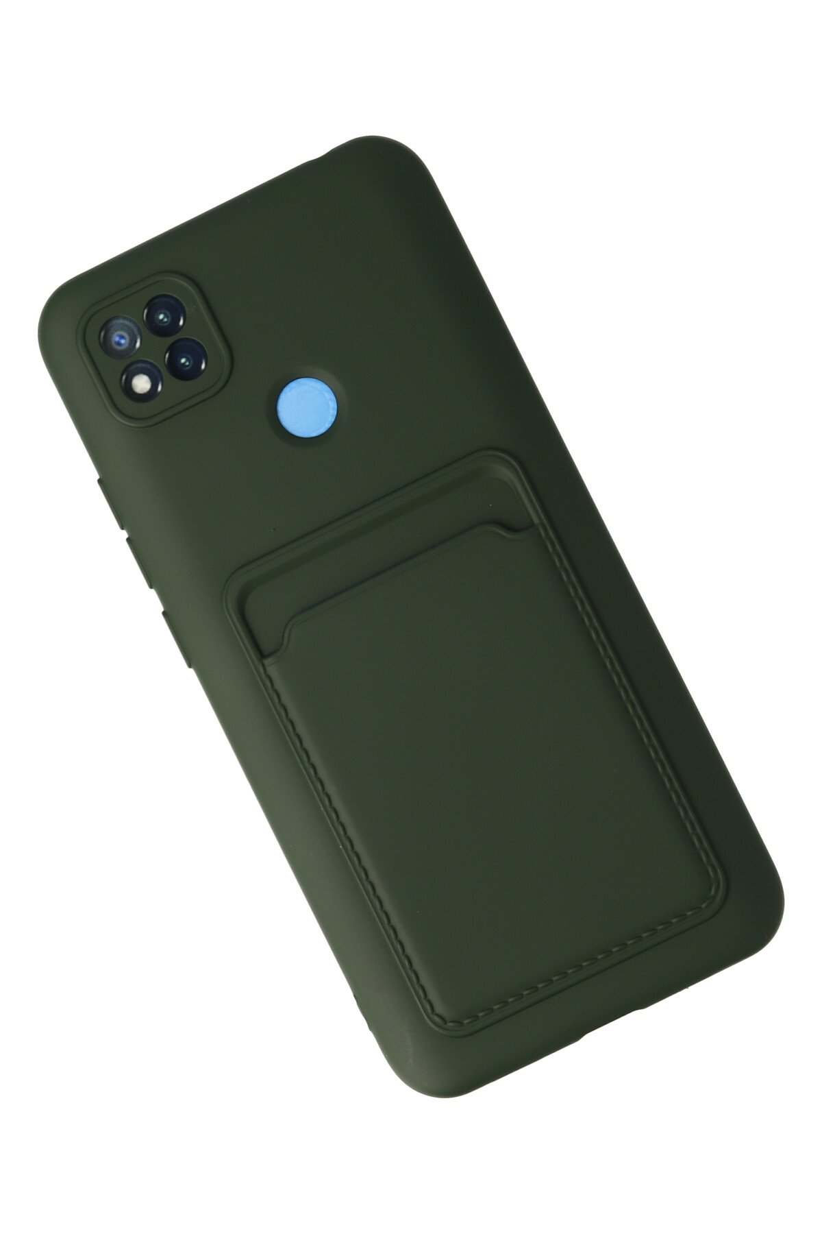 Newface Xiaomi Redmi 9C Kılıf Volet Silikon - Açık Yeşil