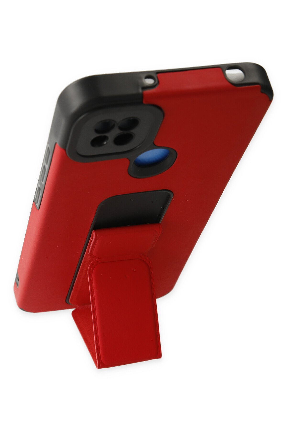 Newface Xiaomi Redmi 9C Kılıf Kelvin Kartvizitli Silikon - Derin Mor