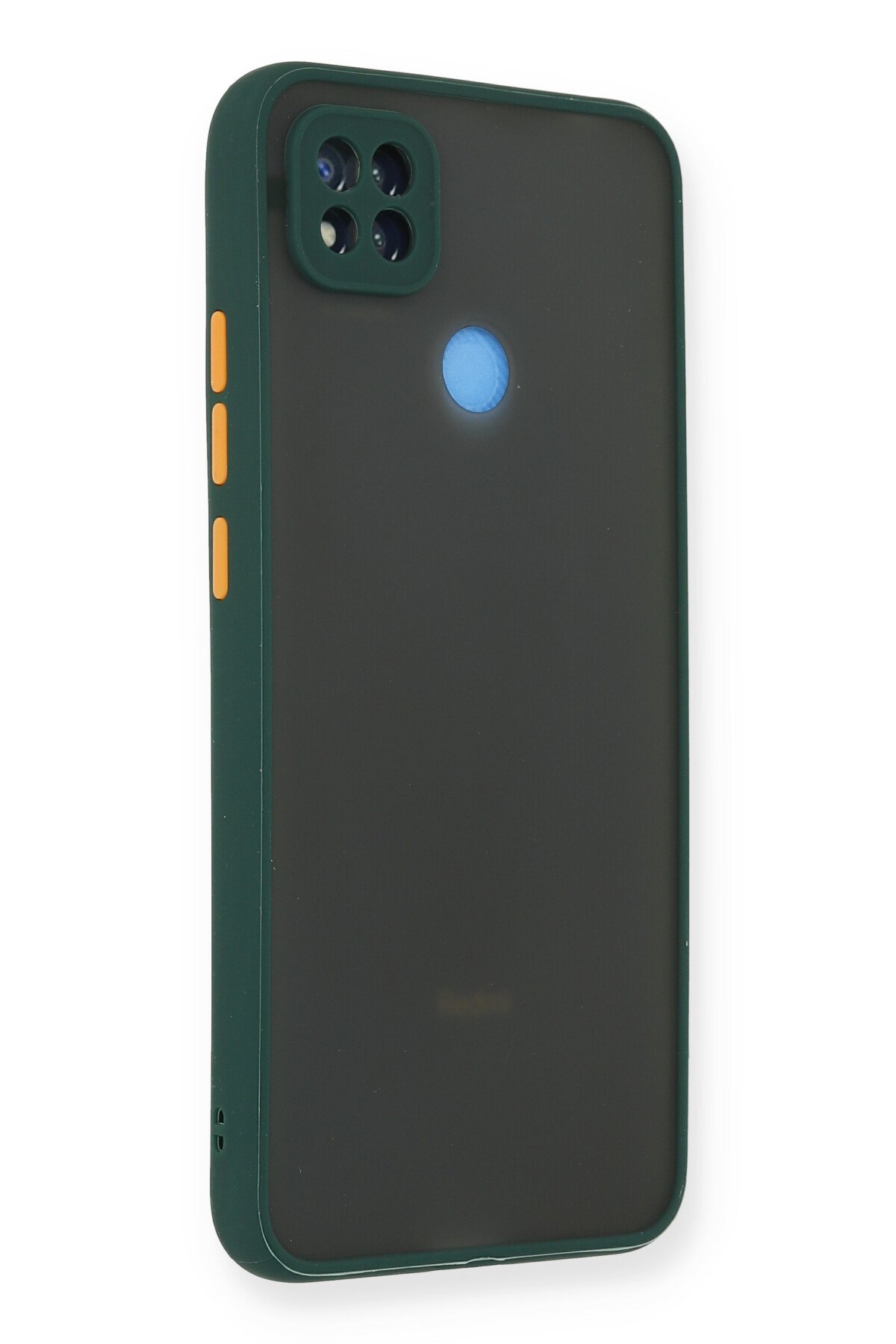 Newface Xiaomi Redmi 9C Kılıf Loop Deri Silikon - Kahverengi