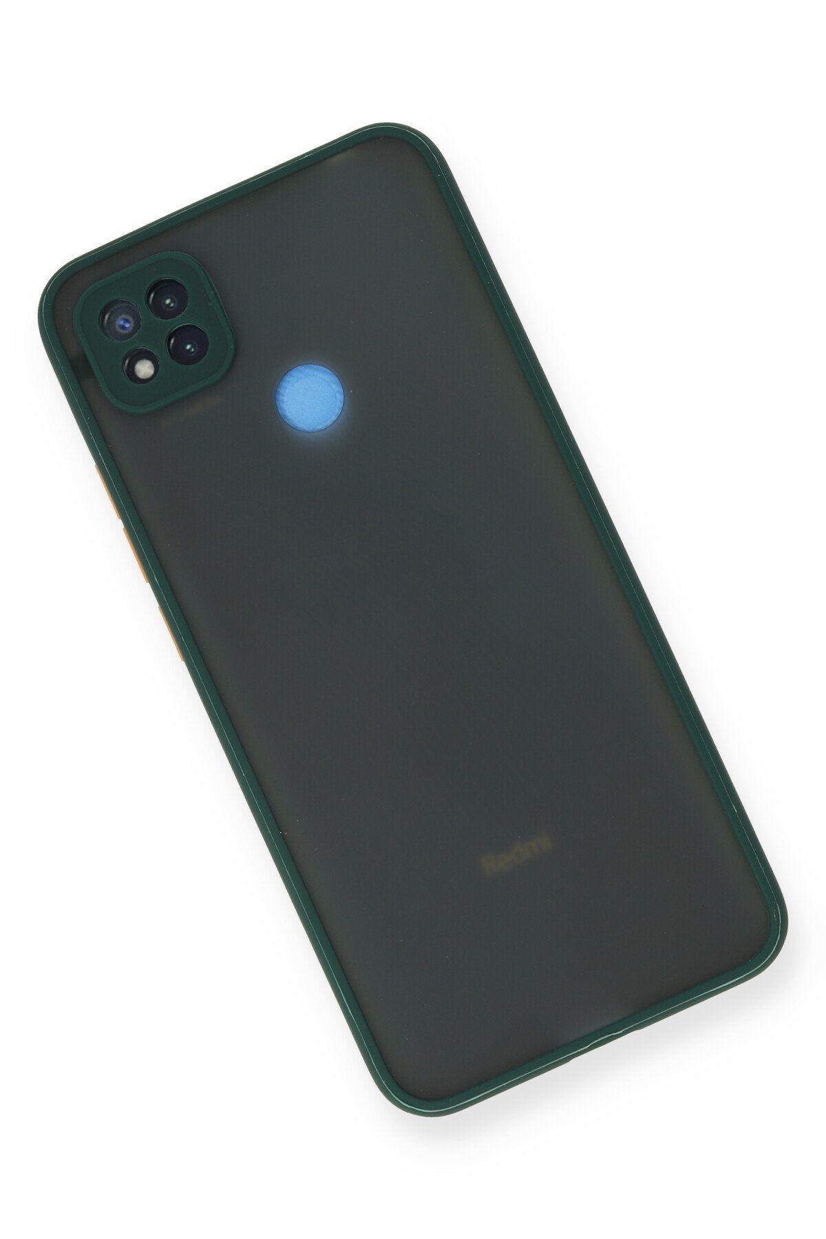 Newface Xiaomi Redmi 9C Kılıf Loop Deri Silikon - Kahverengi