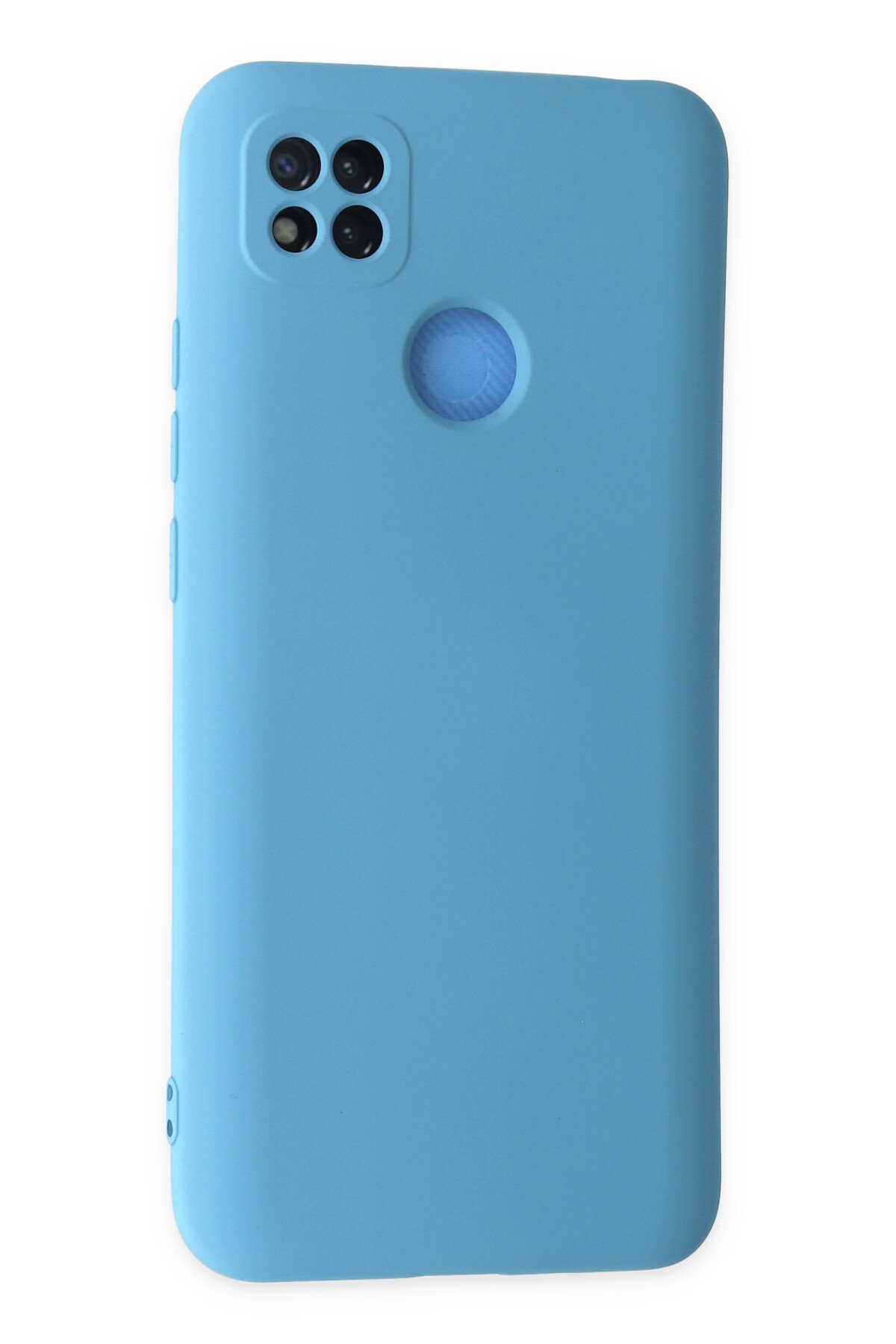 Newface Xiaomi Redmi 9C Kılıf Montreal Yüzüklü Silikon Kapak - Lacivert