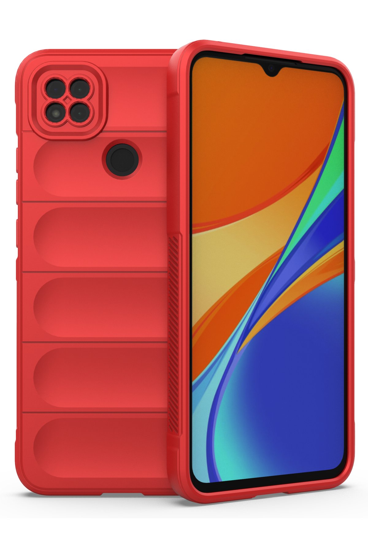 Newface Xiaomi Redmi 9C Kılıf Elegant Kapak - Titan Gri