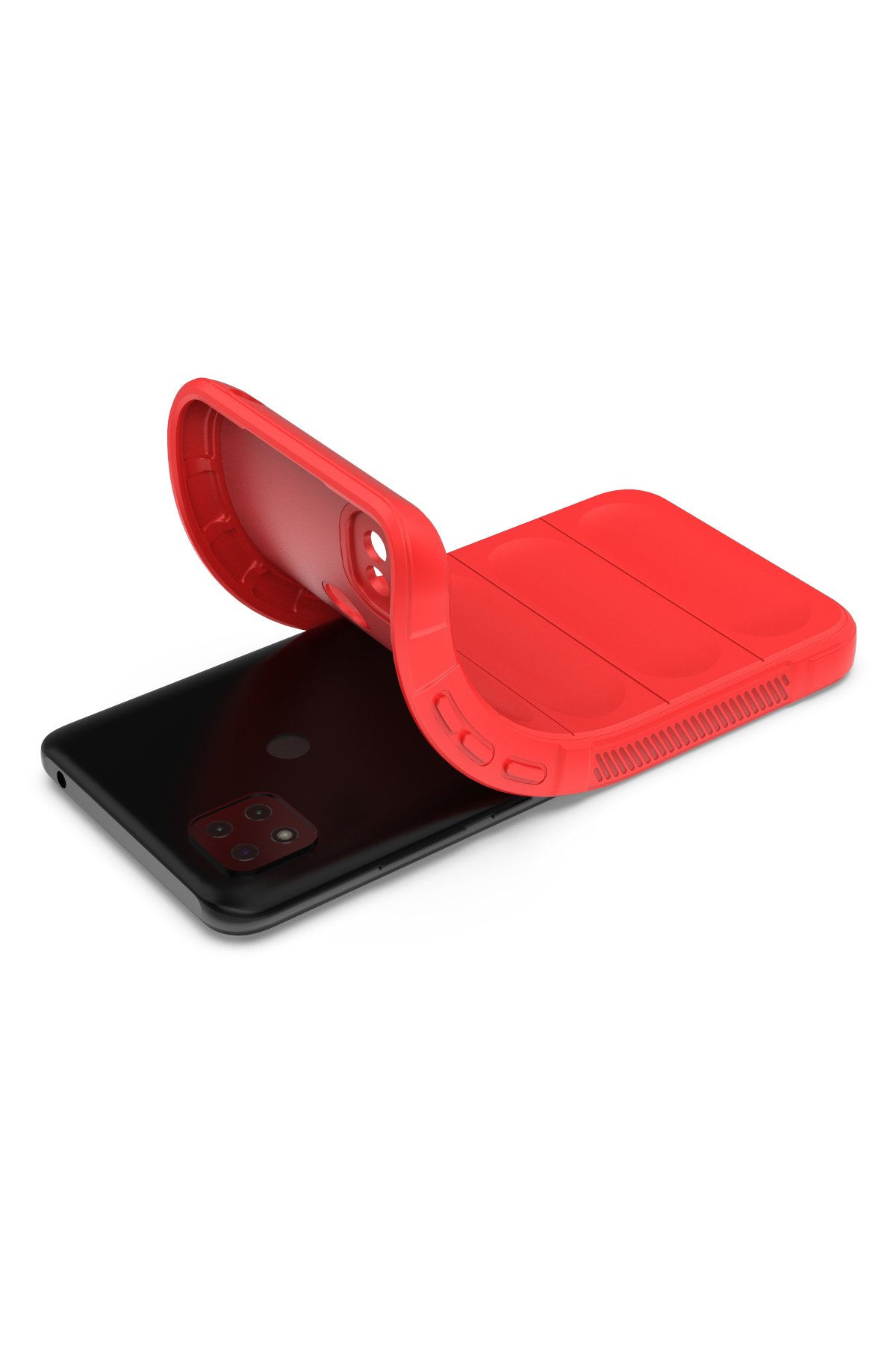 Newface Xiaomi Redmi 9C Kılıf Elegant Kapak - Titan Gri