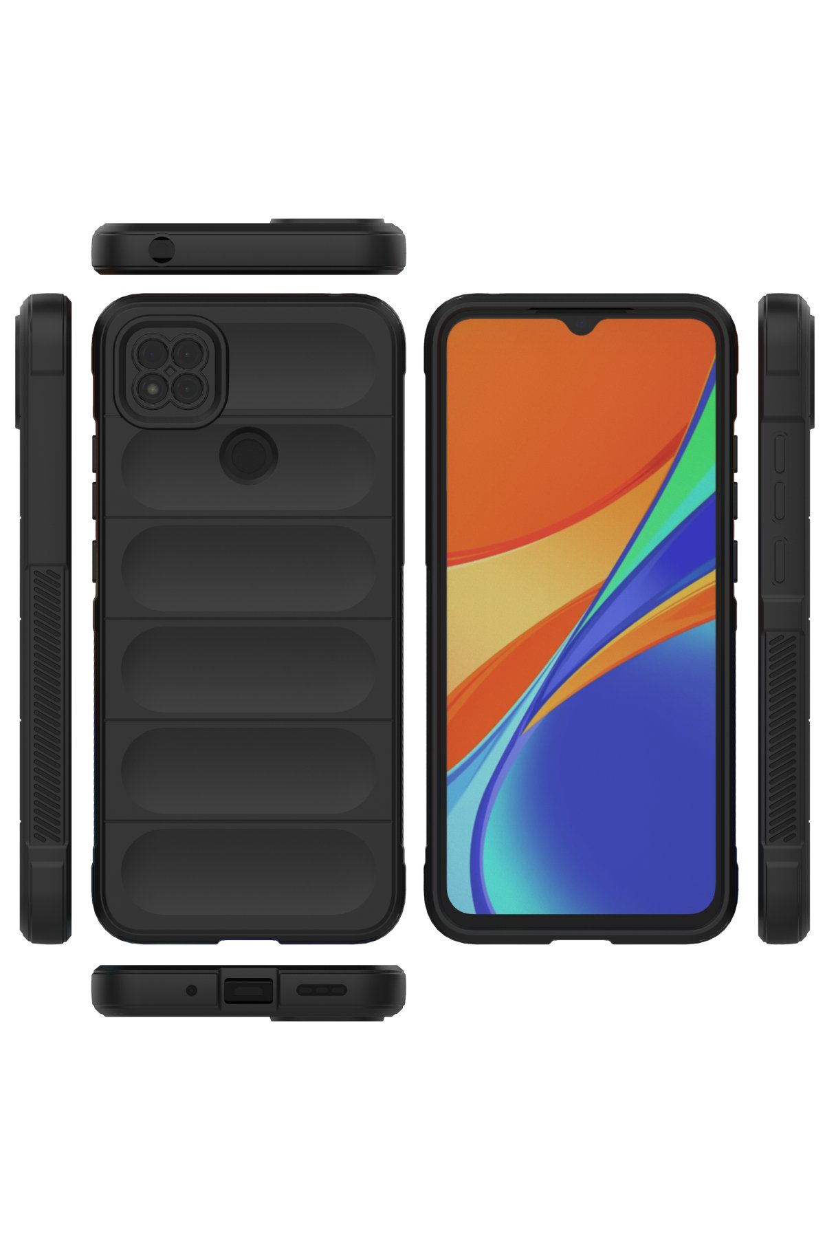 Newface Xiaomi Redmi 9C Kılıf Dora Kapak - Lila