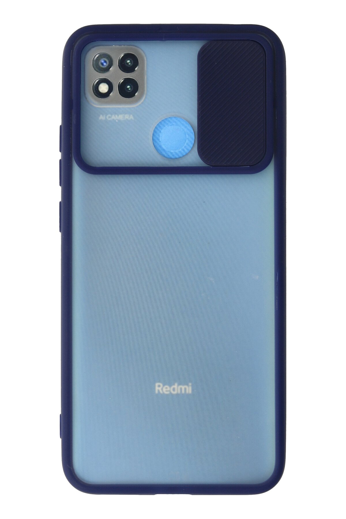 Newface Xiaomi Redmi 9C Kılıf Loop Deri Silikon - Siyah